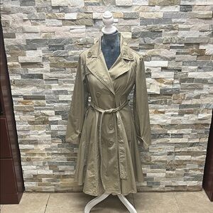 Blossom Elegant Beige Trench Coat